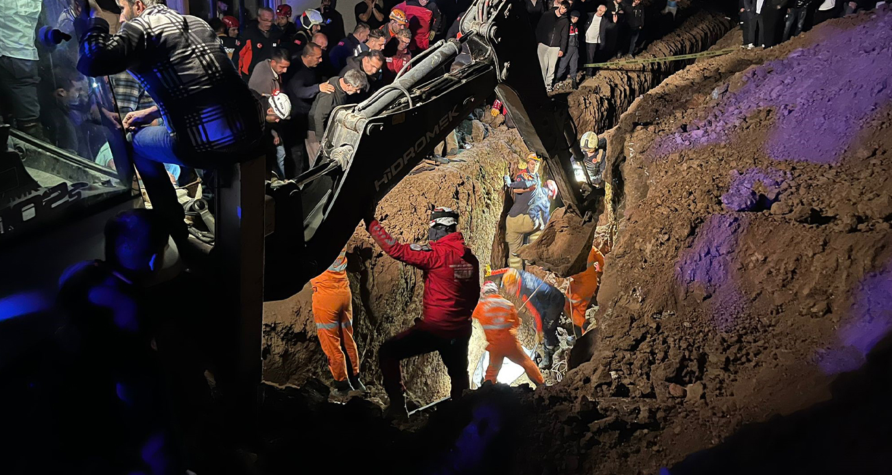 Bursa'da göçük meydana geldi!