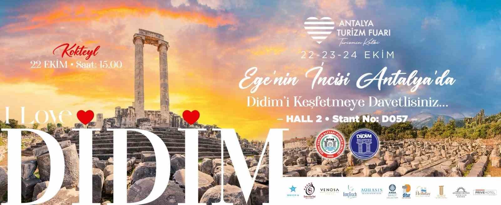 Turizm fuarında Didim rüzgarı esecek