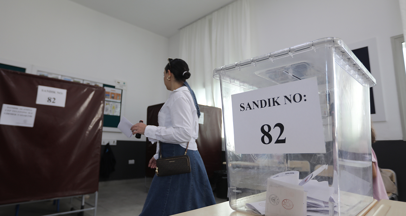 KKTC'de cumhurbaşkanlığı seçiminde oy verme işlemi sona erdi