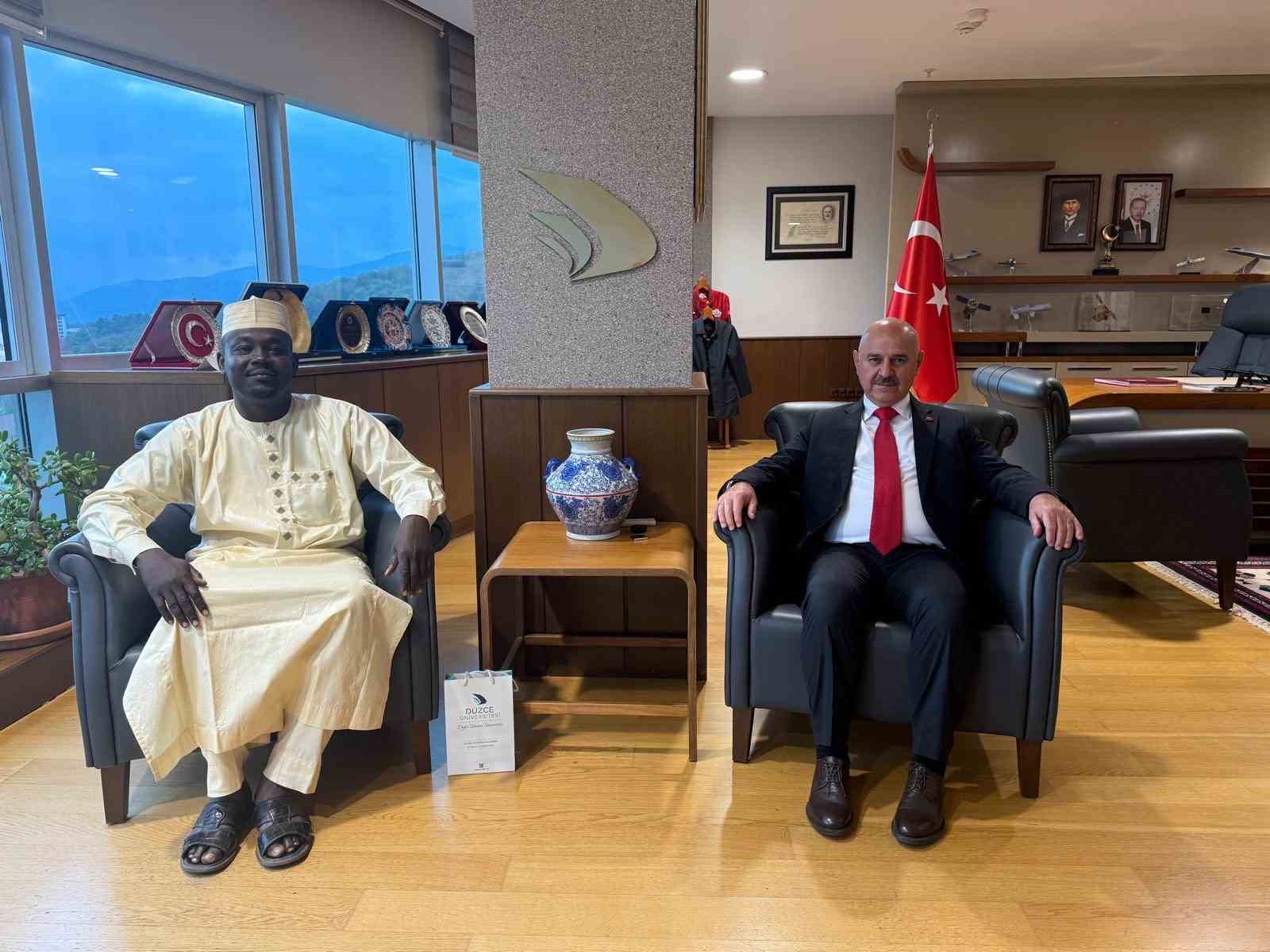 Düzce Üniversitesinden uluslararası akademik işbirliği