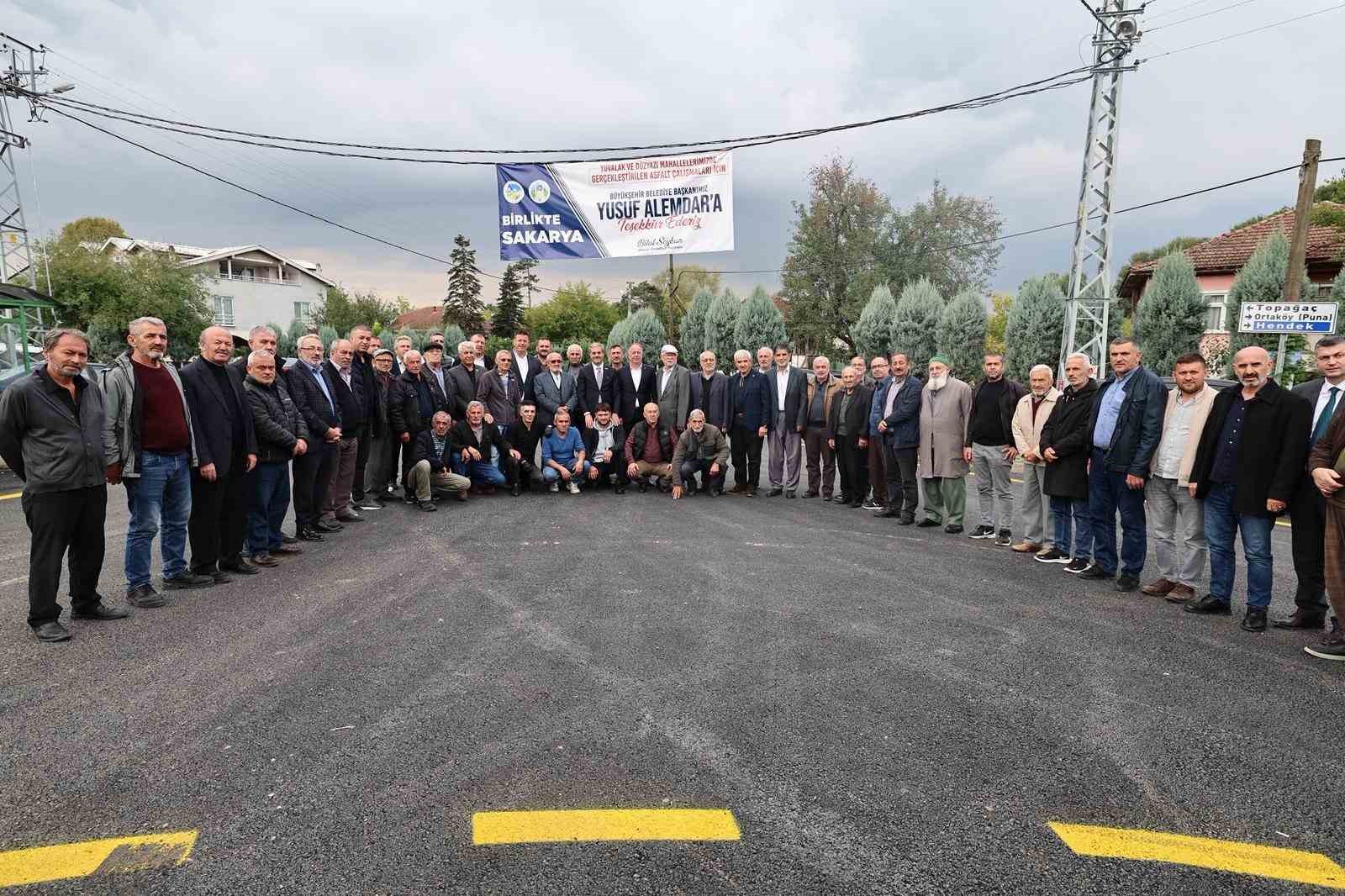 Başkan Alemdar, Soykan ile birlikte Akyazı’da yatırımları inceledi