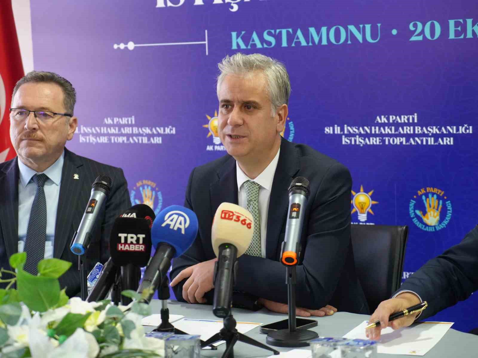 AK Parti Genel Başkan Yardımcısı Yalçın: 