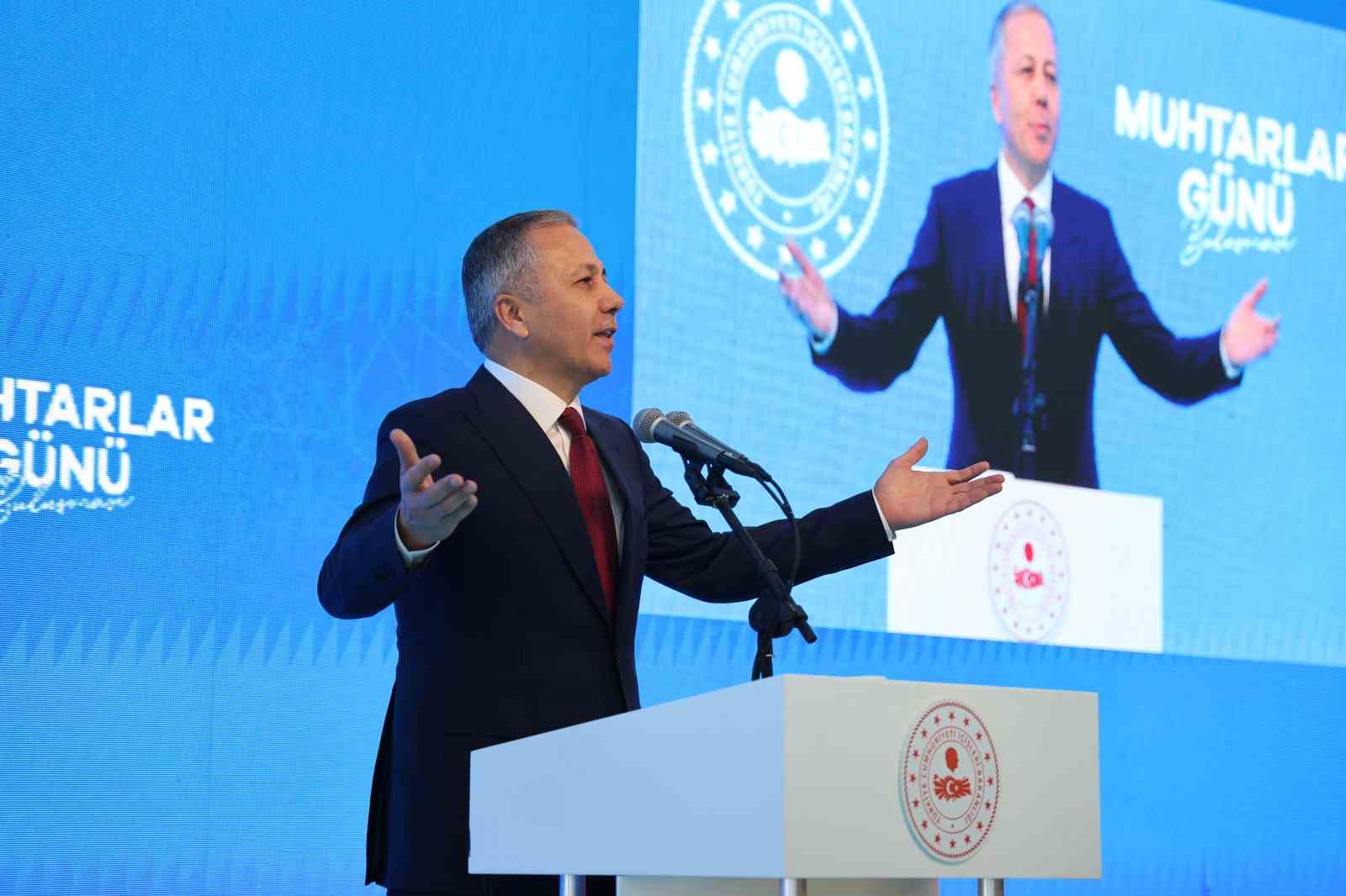 Bakan Yerlikaya: ’’Artık bu topraklarda silah değil, söz konuşacak, nefret değil, muhabbet yükselecek’’