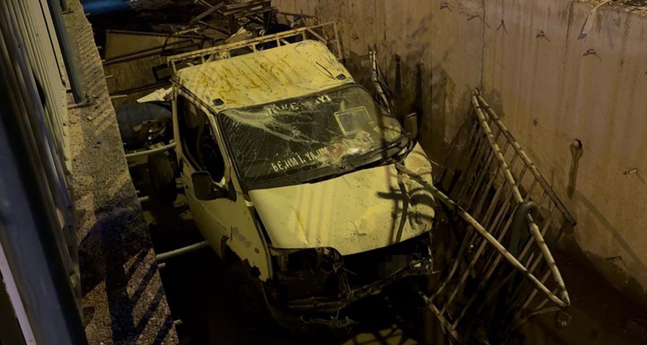 Kayseri’de kamyonet kanala uçtu: 1’i ağır 2 yaralı