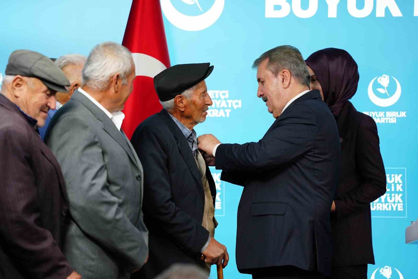 BBP Genel Başkanı Destici: 