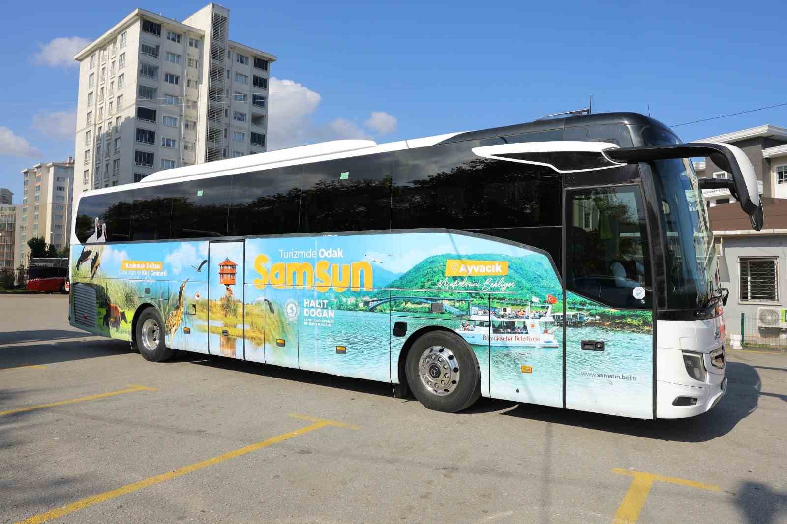 ’Odak Samsun’ turlarına 5 ayda 6 bin kişi katıldı