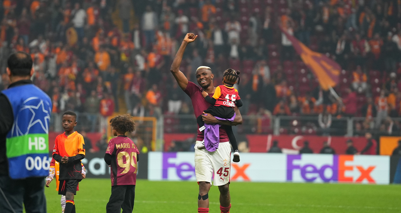 Galatasaray, Bodo/Glimt galibiyetini taraftarıyla kutladı