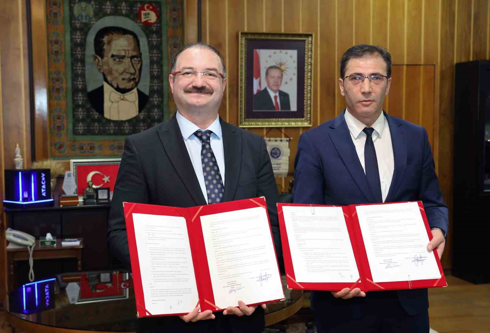 Atatürk Üniversitesi İle KUDAKA  arasında 