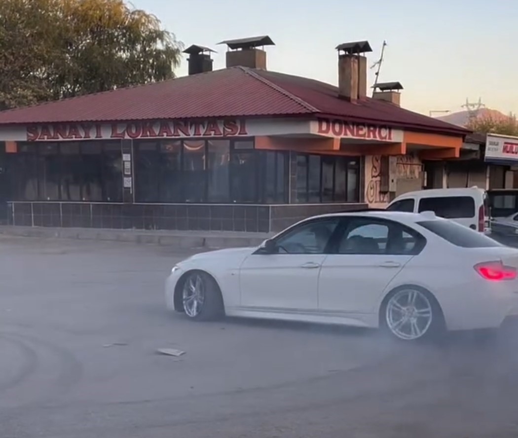 Tatvan’da drift yapan sürücüye 46 bin TL ceza