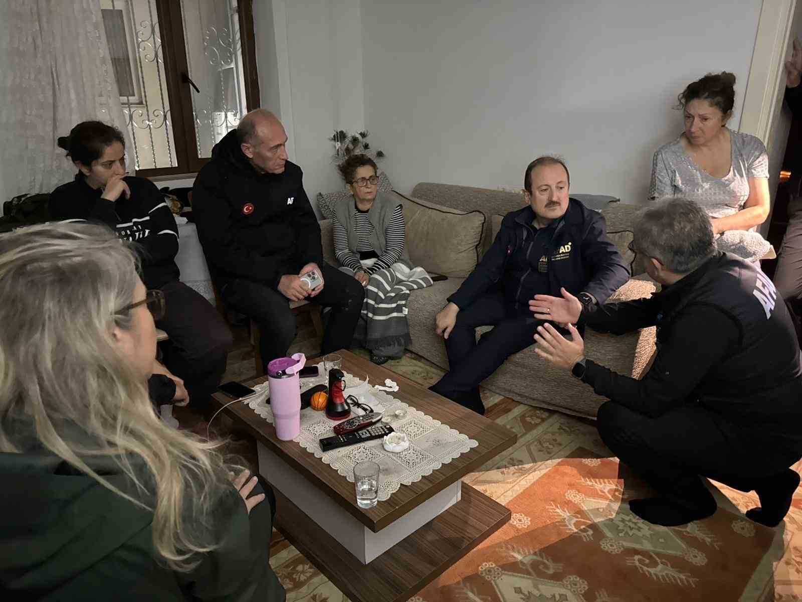 AFAD Başkanı selden etkilenen İzmir’de