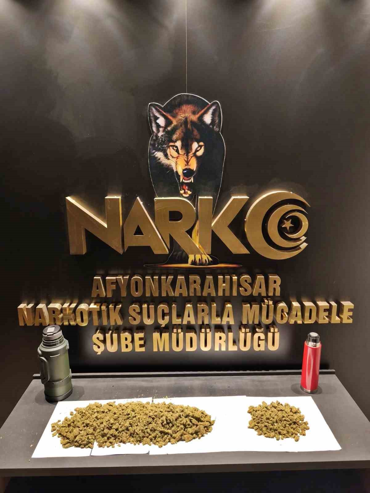 Yolcu otobüsünde 600 gram uyuşturucu madde ele geçirildi