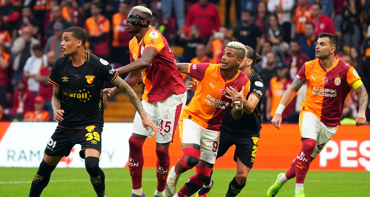 Galatasaray’dan, Göztepe’ye karşı üst üste 8. galibiyet
