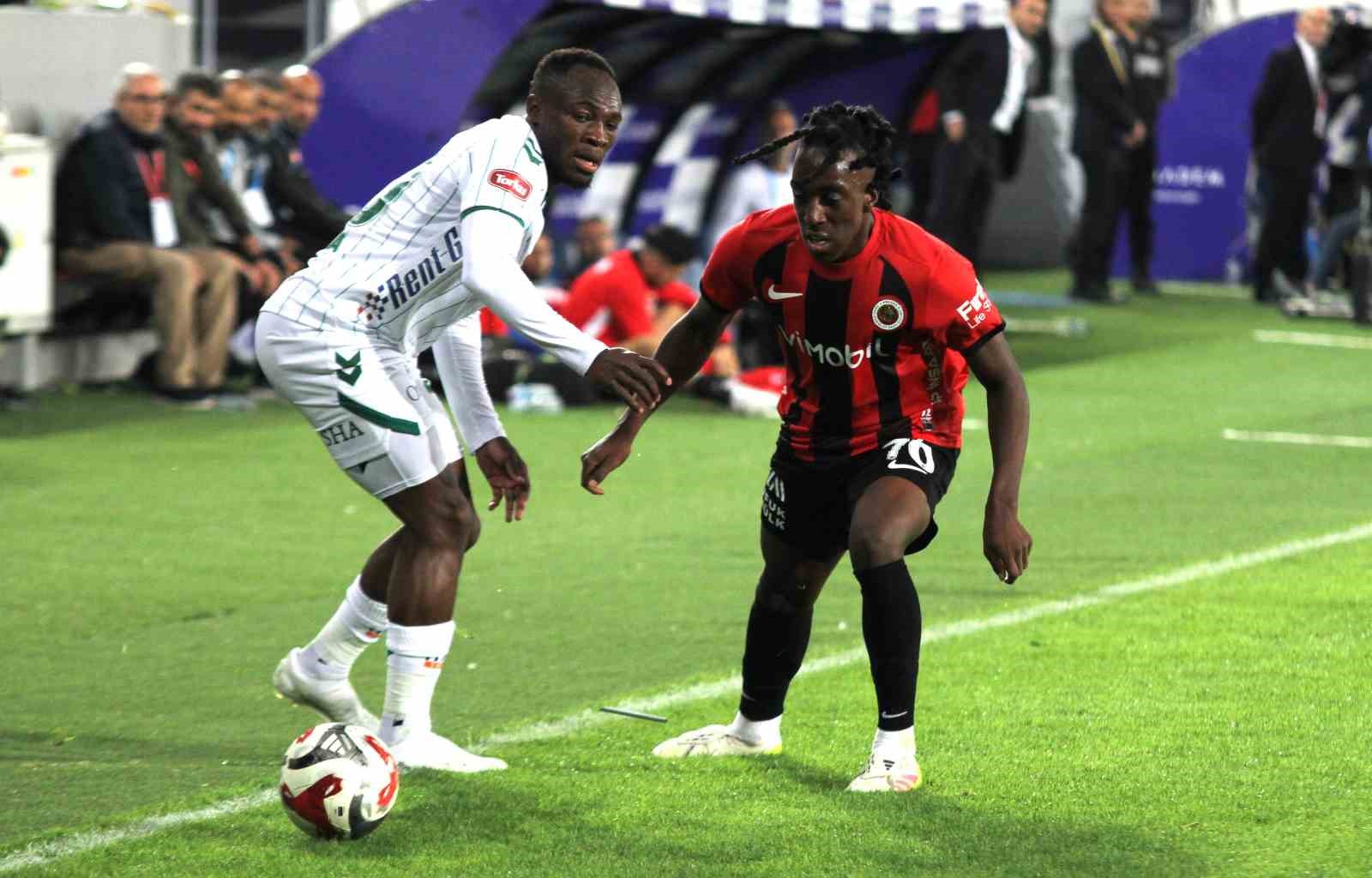 Trendyol Süper Lig: Gençlerbirliği: 1 - Konyaspor: 2 (Maç sonucu)