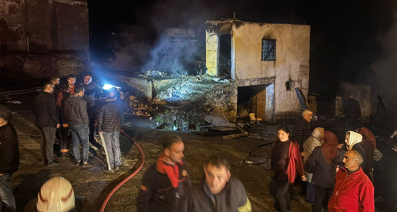 Giresun’da mısır fırını 1 ev ve 1 serentiyi kül etti