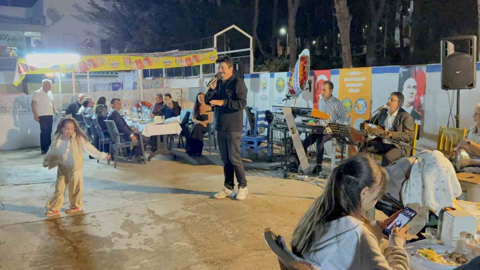 Bodrum’da Malatyalılar gecesi renkli görüntülere sahne oldu