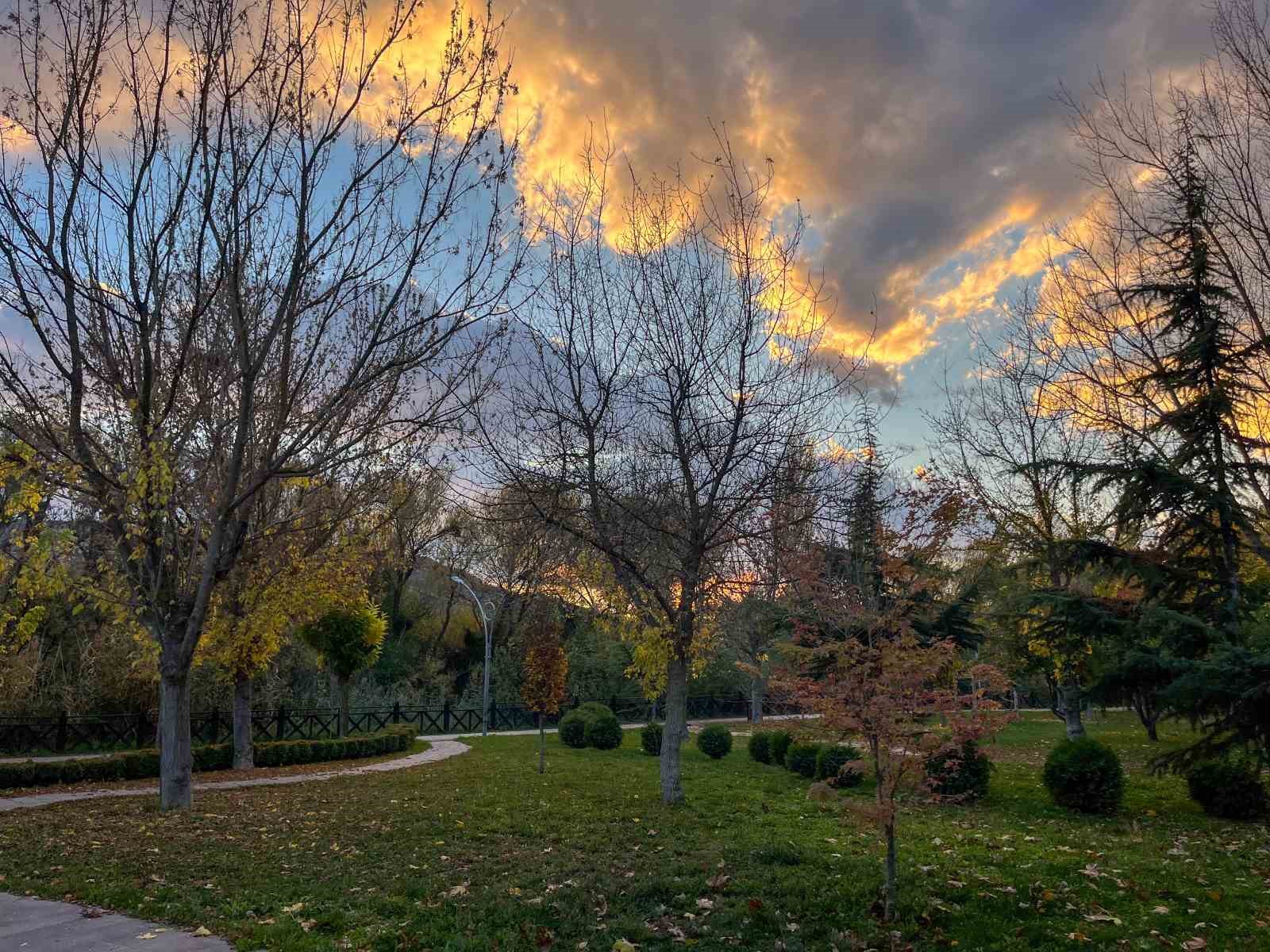 Sonbahar renkleri Eskişehir’i süsledi