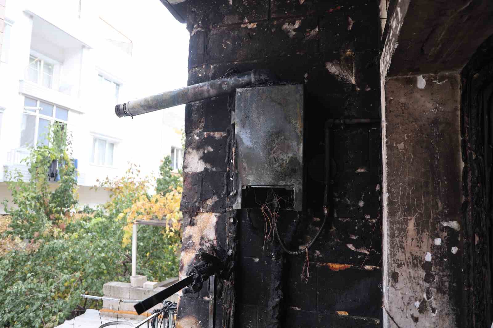 Komşunun dikkati, faciayı önledi