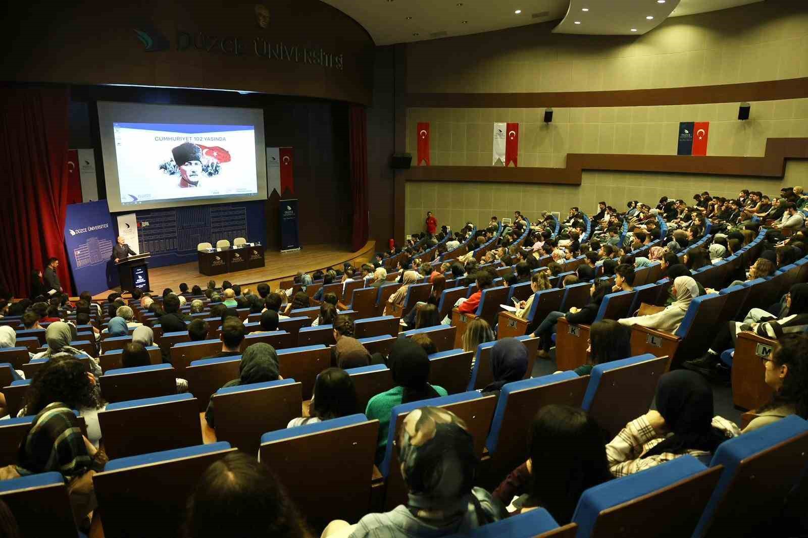 Düzce Üniversitesi Rektörü Prof. Dr. Sözbir: 