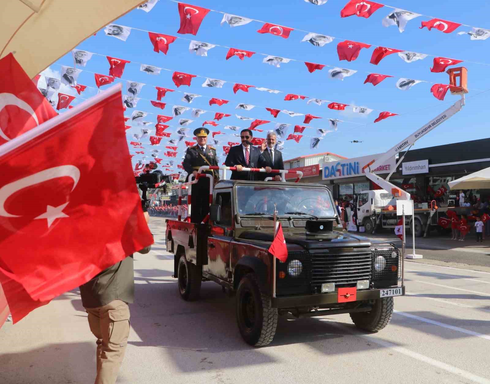 Hatay’da 29 Ekim Cumhuriyet Bayramı coşkusu