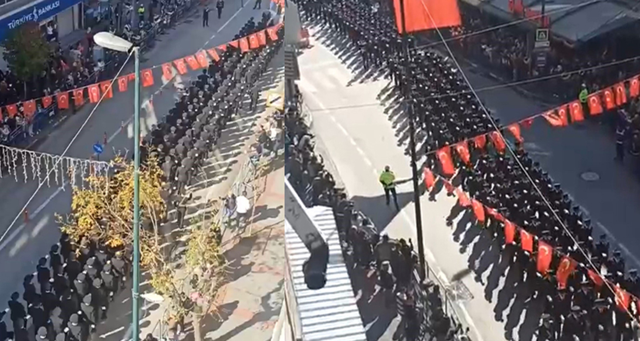 Bursa’da gurur veren görüntüler