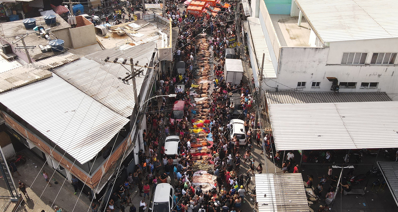 Brezilya'da uyuşturucu çetelerine yönelik operasyonda can kaybı 132'ye yükseldi
