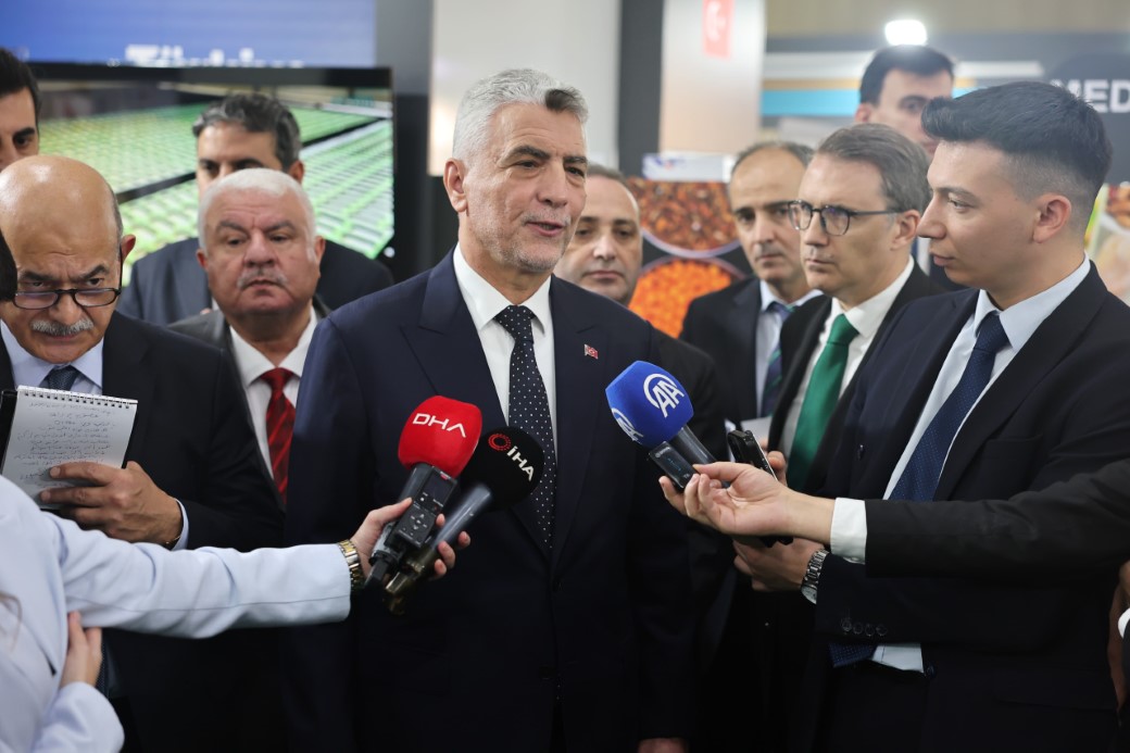 Ticaret Bakanı Ömer Bolat, ‘Bağdat Türk İhraç Ürünleri Fuarı'nın açılışına katıldı