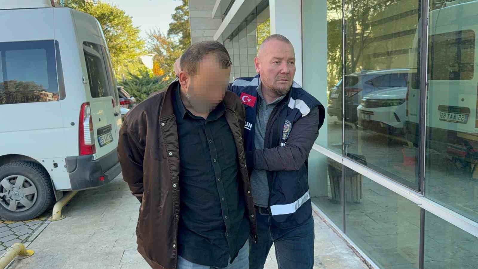 Samsun’da iş yerinde uyuşturucu ele geçen şahıs gözaltına alındı