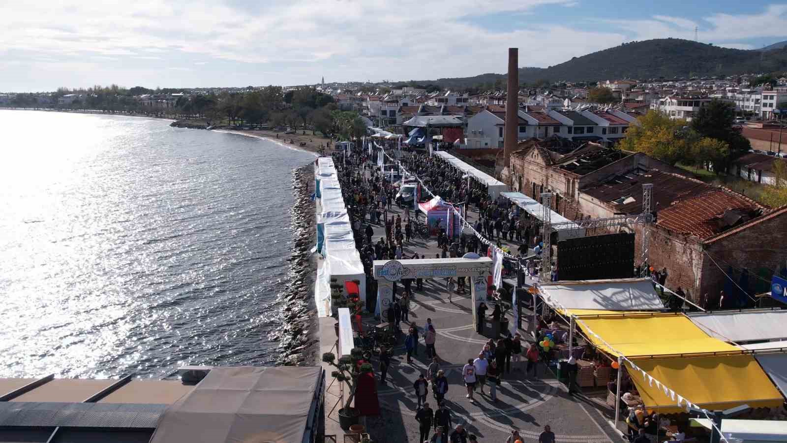 FestOlive Edremit Zeytinyağı Tadım Festivalini 57 bin kişi ziyaret etti