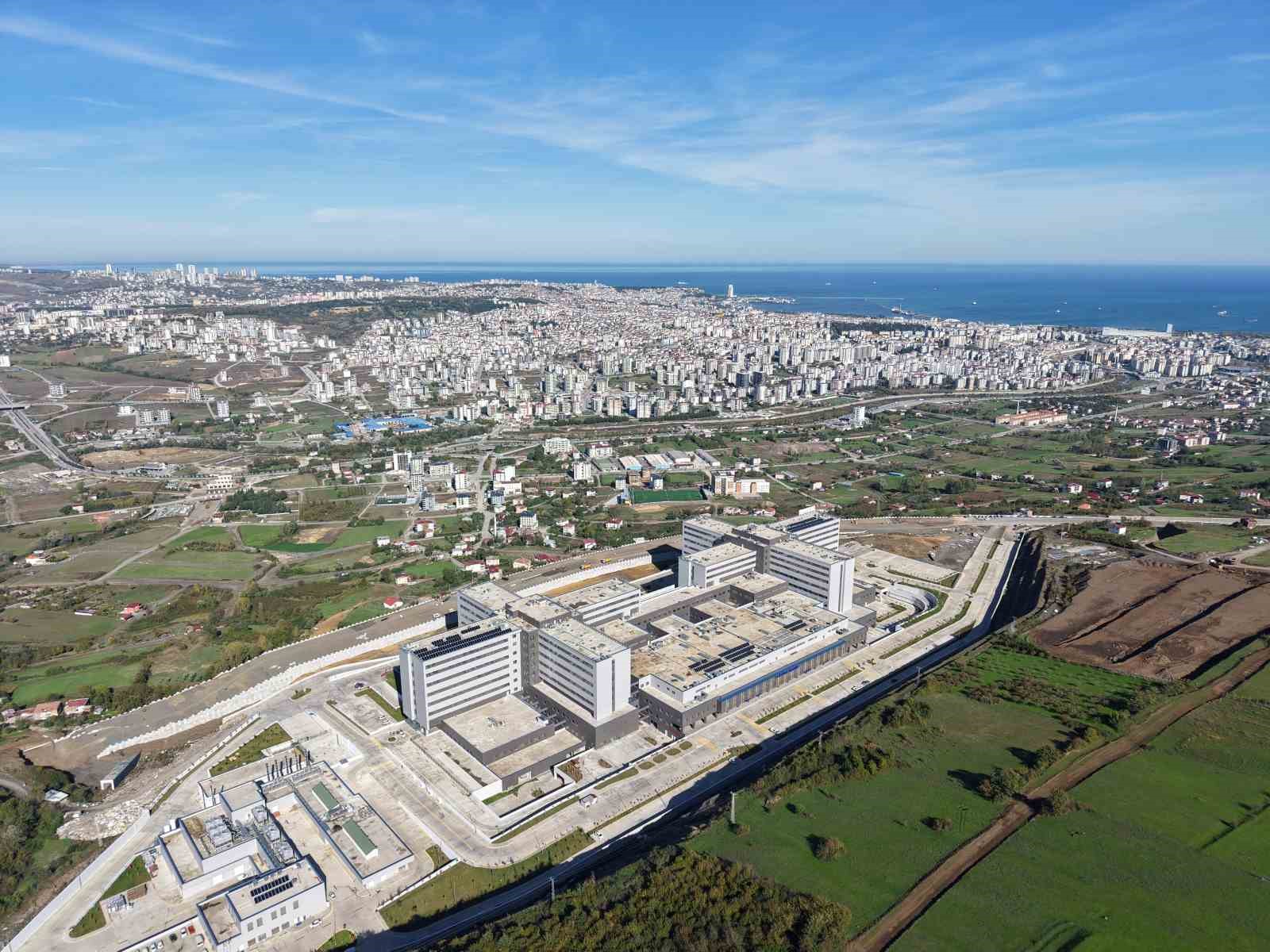 Samsun’un sağlık devinde geri sayım başladı: Şehir hastanesi kapılarını açmaya hazırlanıyor