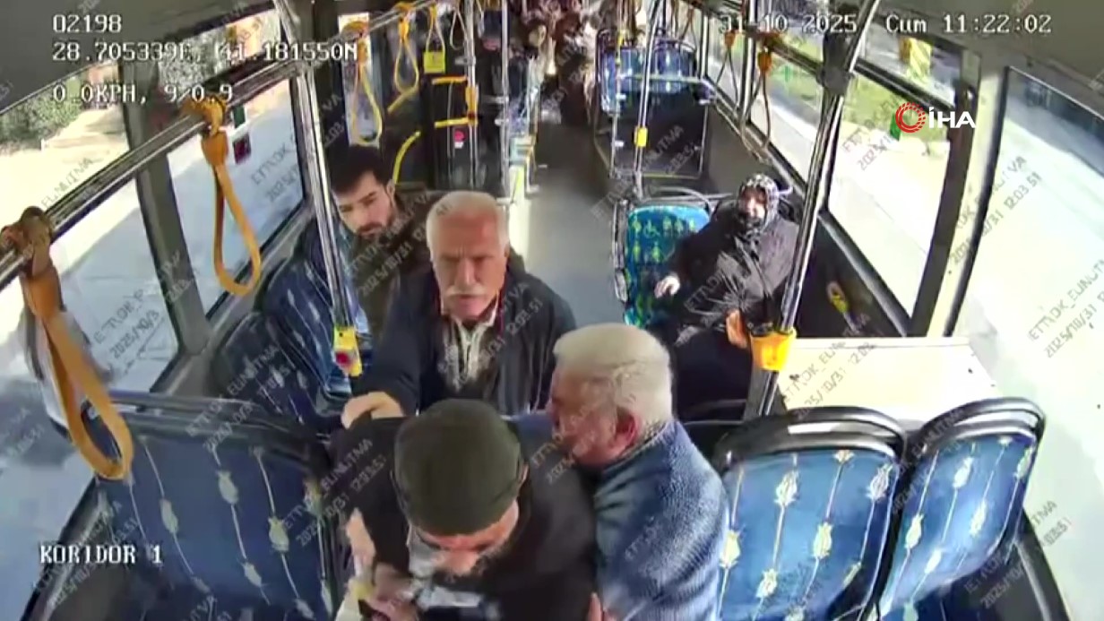 Arnavutköy’de İETT otobüsündeki dehşete düşüren olayın güvenlik kamerası çıktı