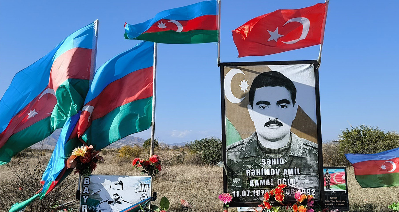 Hocalı'da yer gök Azerbaycan