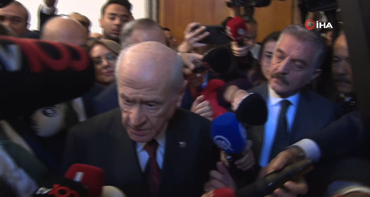 MHP lideri Bahçeli: 