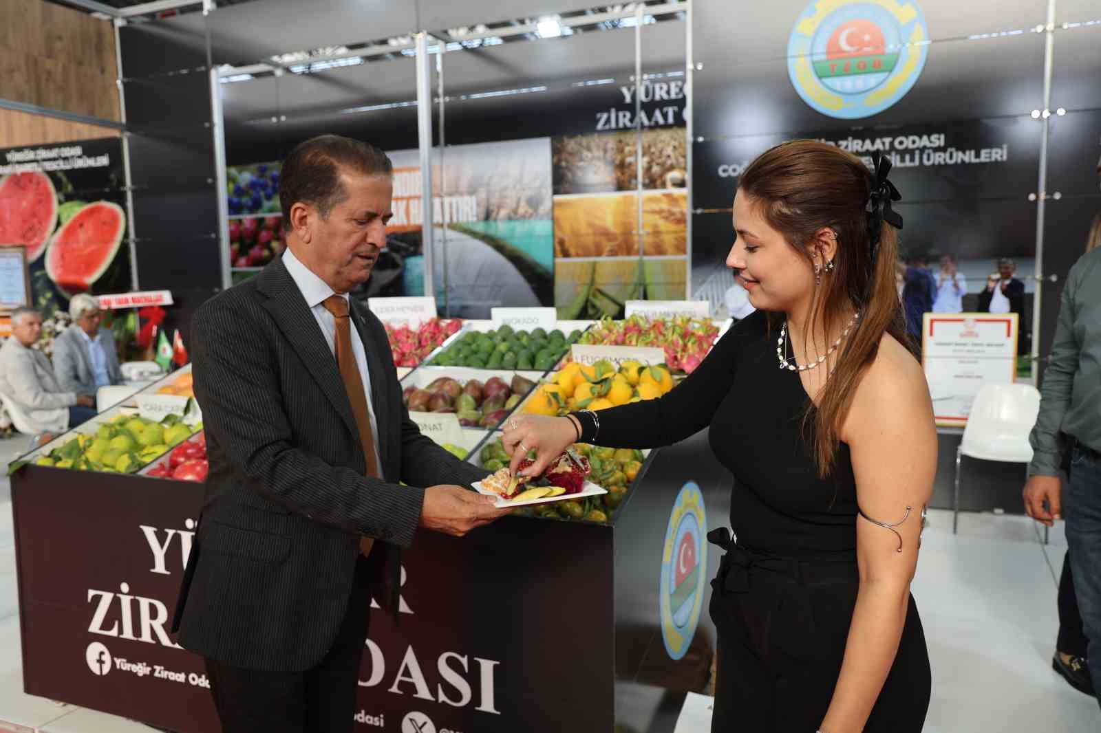 Tropikleşen Çukurova’nın ürünleri sergilendi