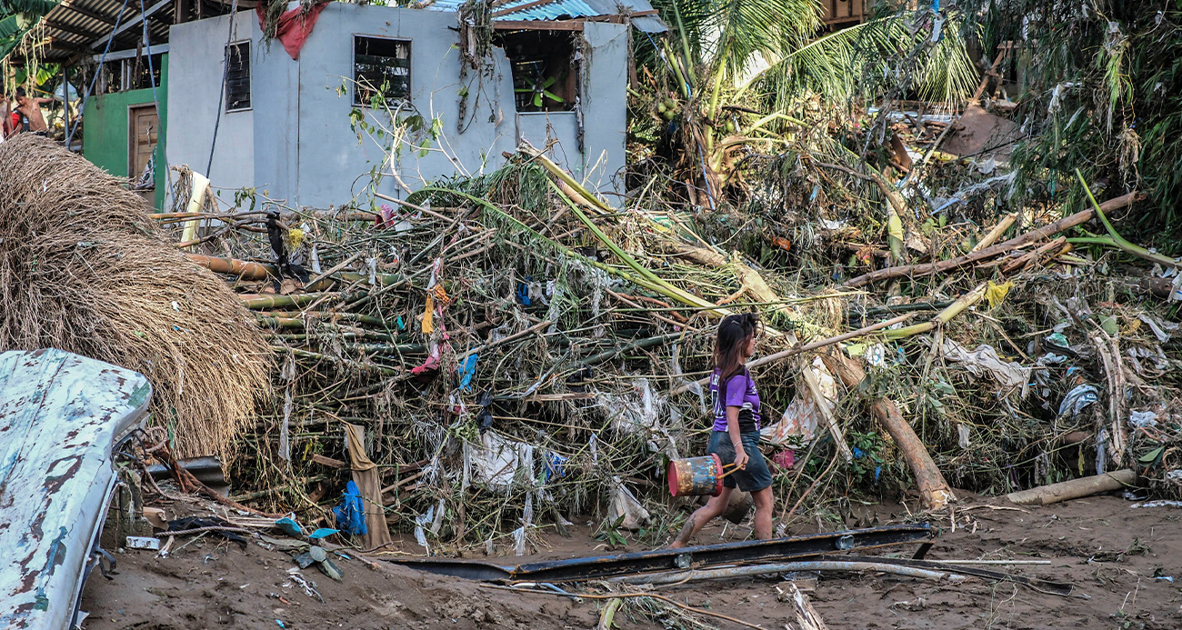 Filipinler'i vuran tayfunda can kaybı 85'e yükseldi