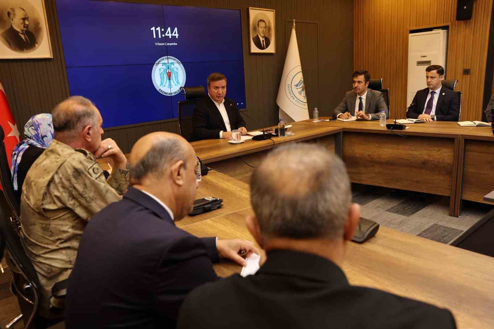 Erzincan’da 28. Birim Amirleri Toplantısı yapıldı