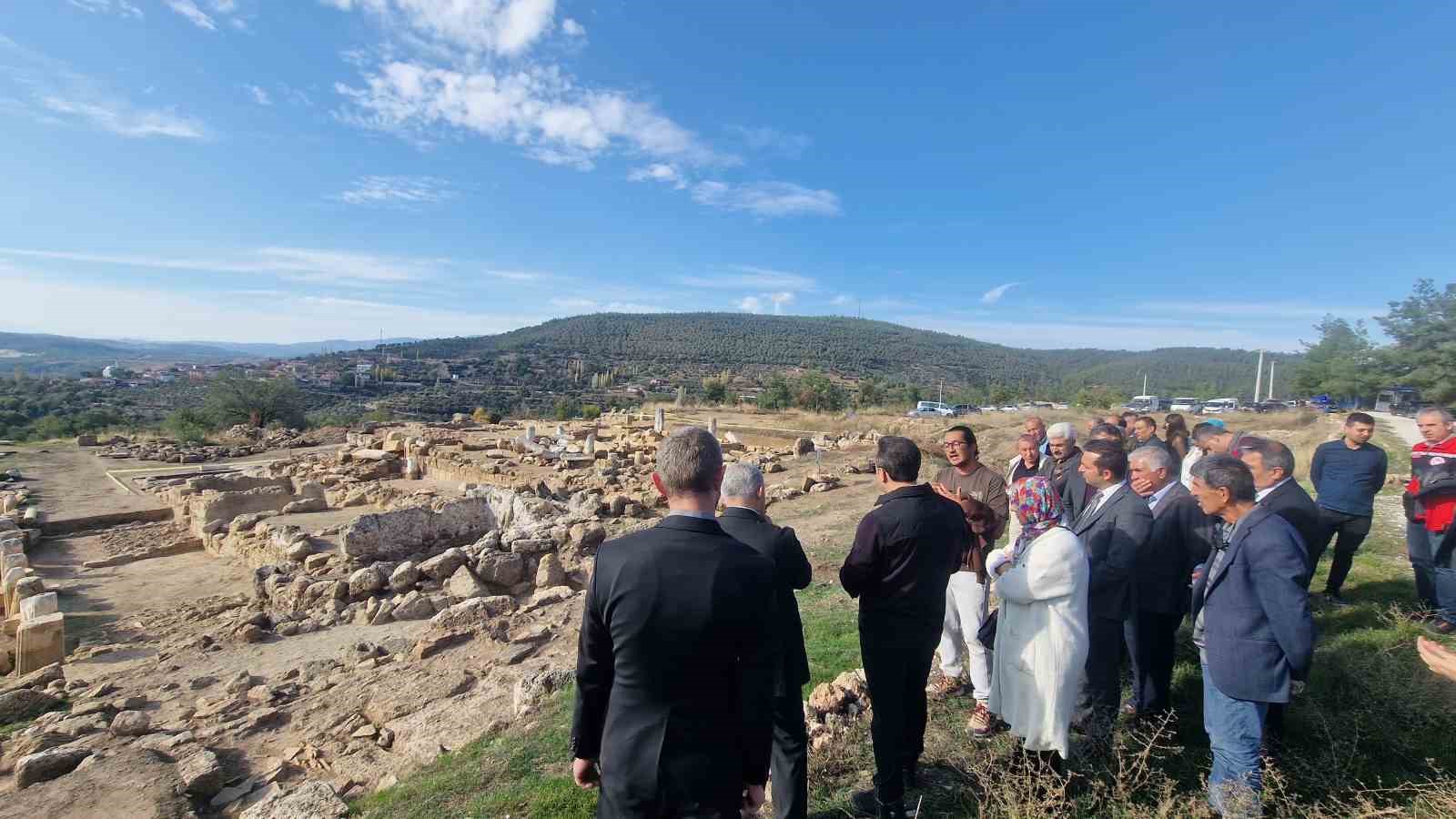 4 bin yıllık Hyllarima Antik Kentinde Zeytin hasadı