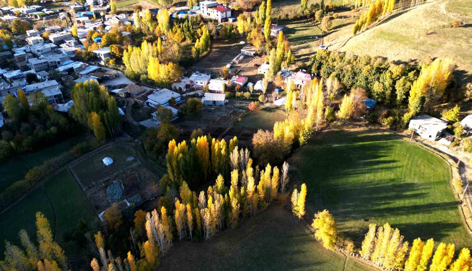 Bitlis’te seyrine doyulmaz sonbahar güzelliği