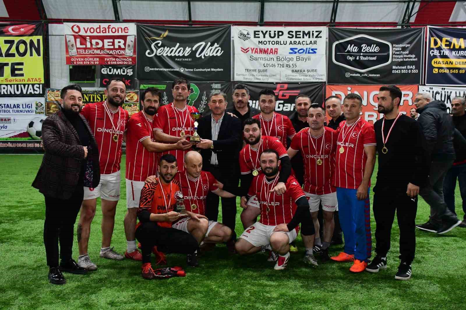 Terme’de futbol turnuvası şöleni