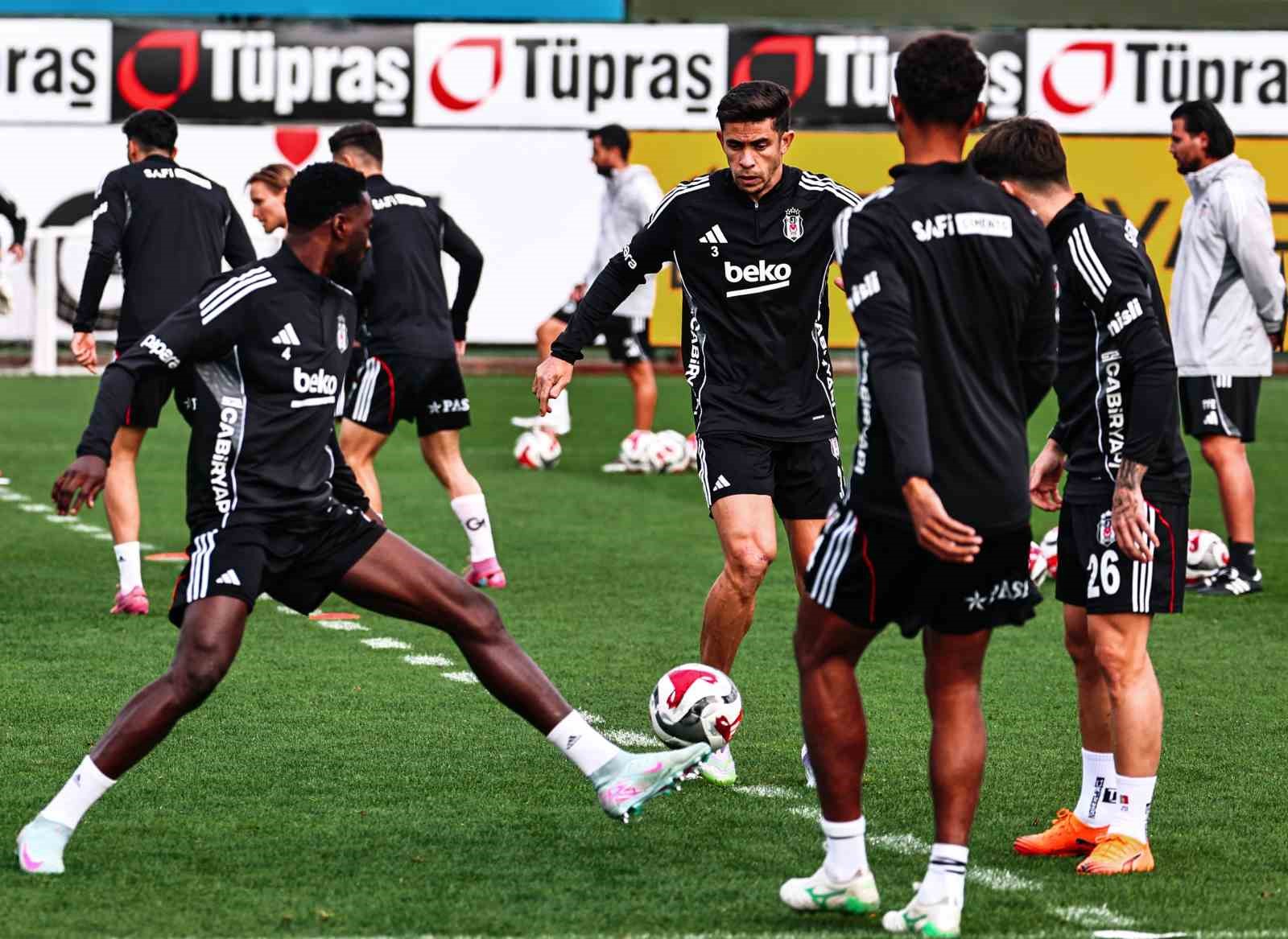 Beşiktaş’ta Antalyaspor maçının hazırlıkları tamamlandı