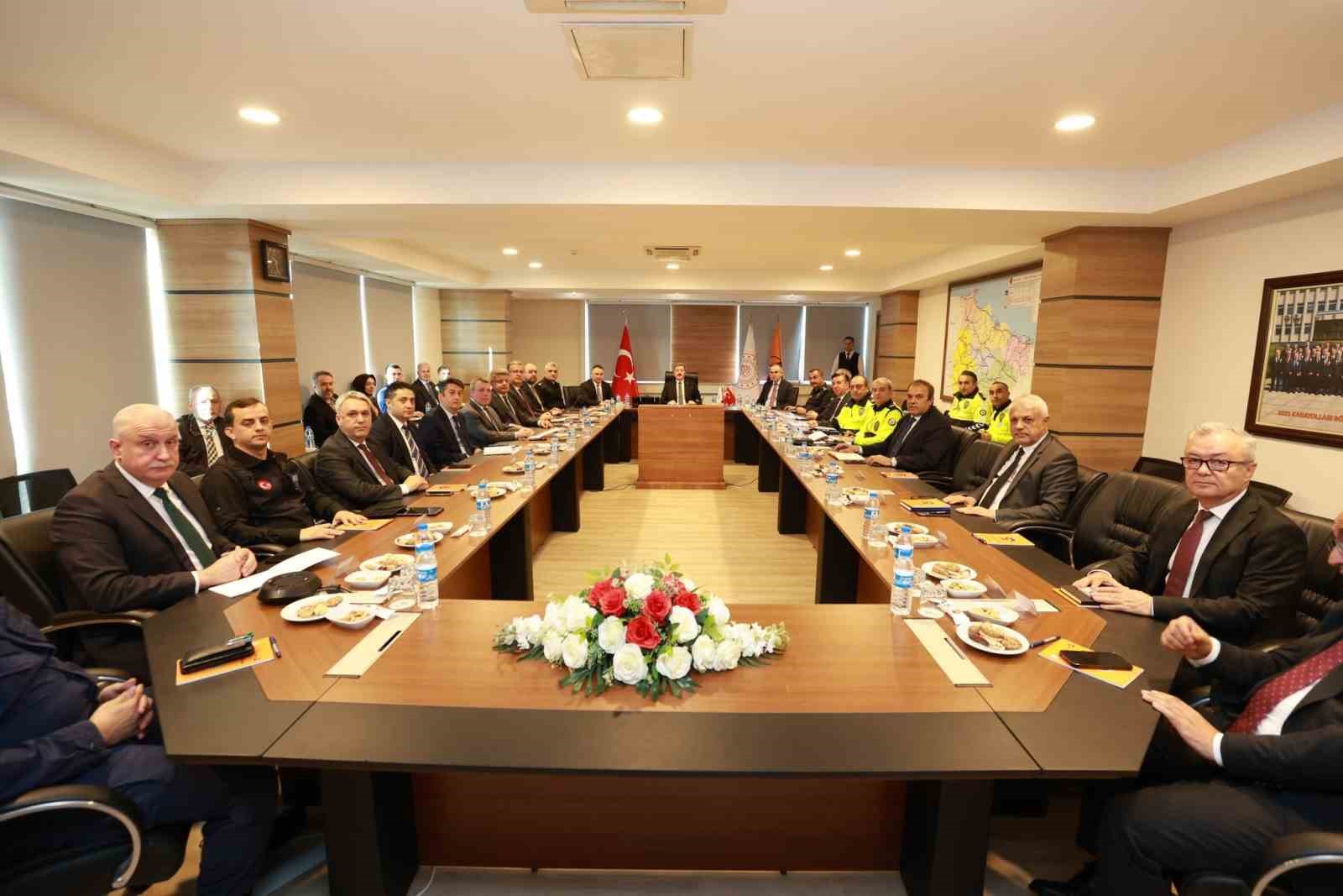 Samsun’da kışa hazırlık toplantısı