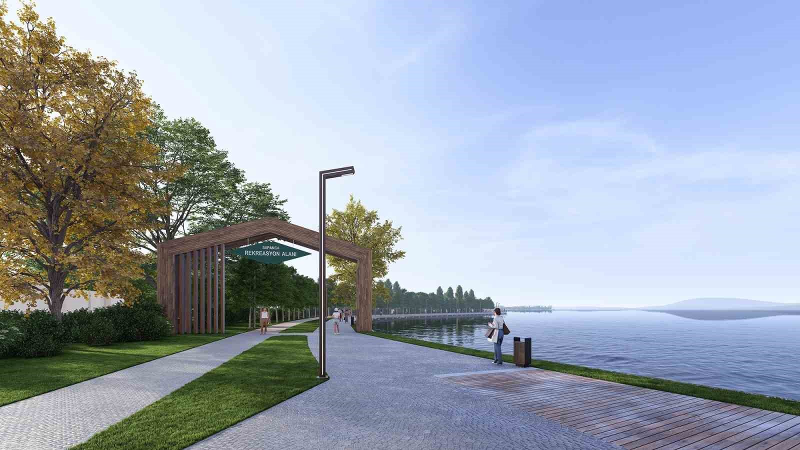 Sapanca Gölü çevresinde doğa dostu dönüşüm: 100 bin metrekarelik yeşil alan oluşturulacak