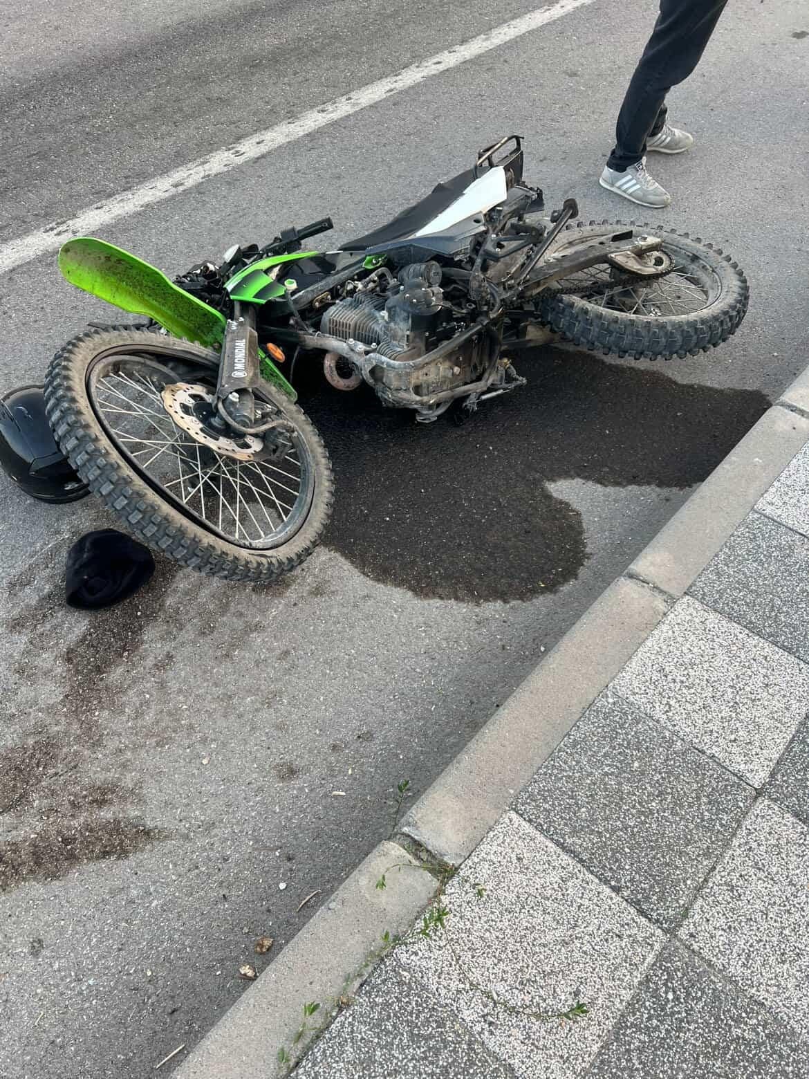Elazığ’da hafif ticari araç ile motosiklet çarpıştı: 1 yaralı