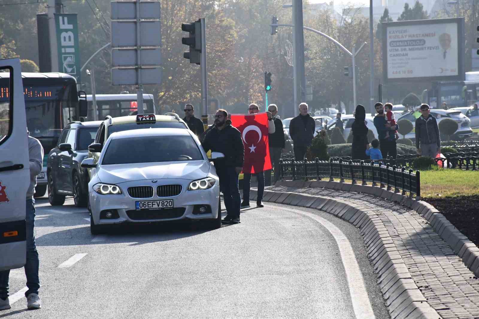 Atatürk, ebediyete irtihal edişinin 87. yılında Kayseri’de saygıyla anıldı
