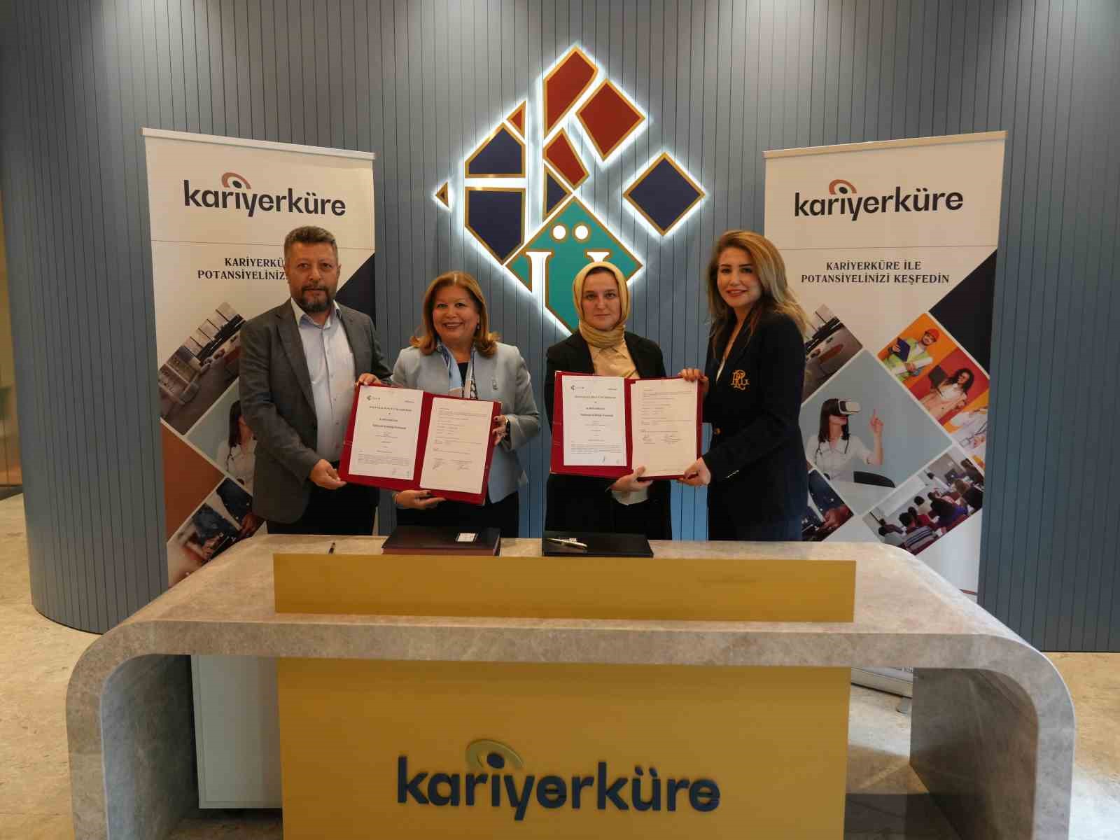 Hasan Kalyoncu Üniversitesi ile Kariyerküre Eğitim Arasında iş birliği protokolü imzalandı