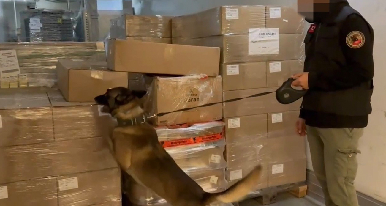 Kapıkule’de 6 ton 400 kilogram uyuşturucu üretebilecek madde ele geçirildi