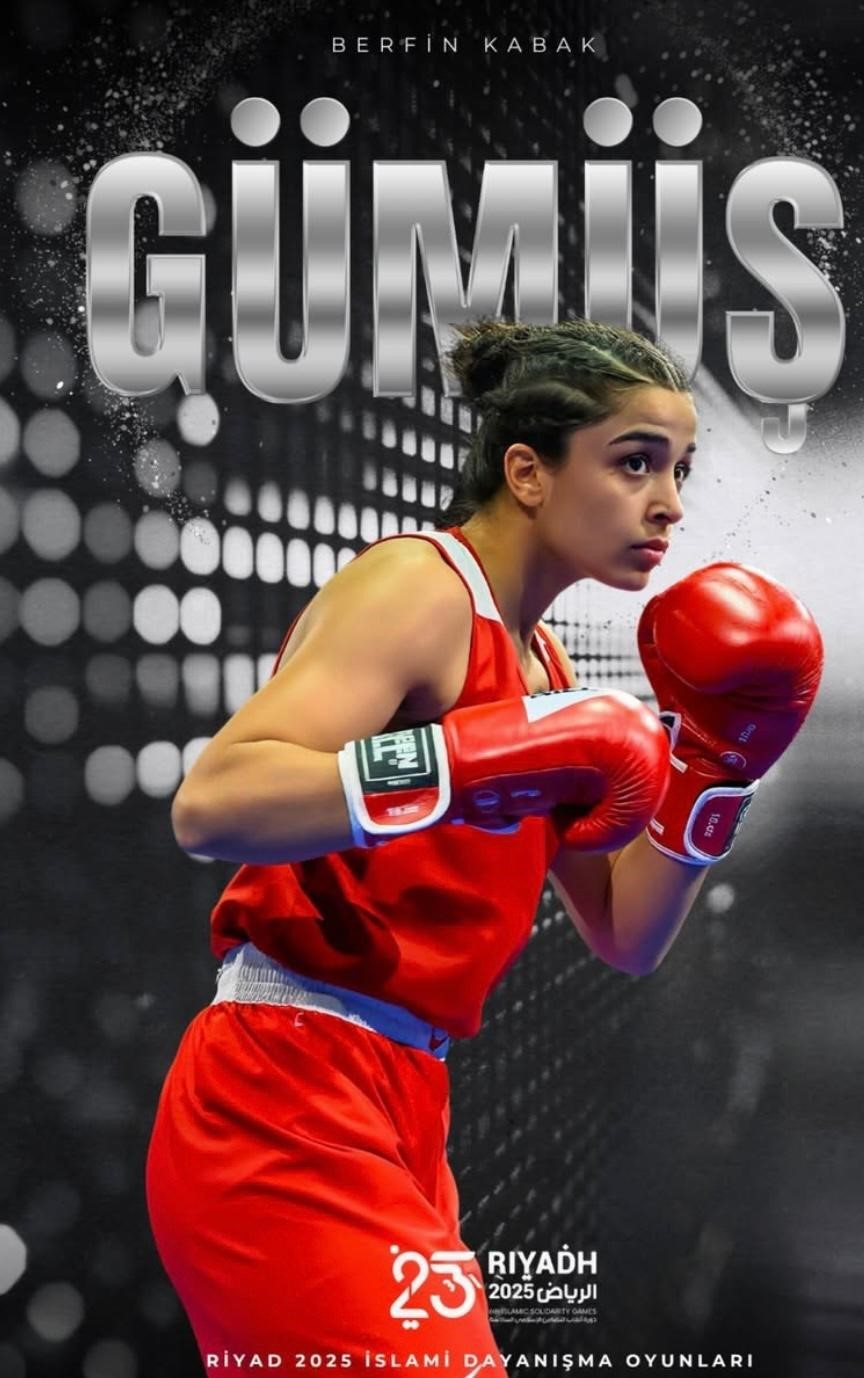 Berfin Kabak, İslami Dayanışma Oyunları’nda gümüş madalya kazanarak Antalya’nın gururu oldu