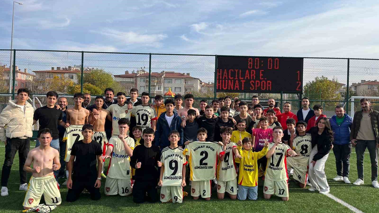 Hunatspor U16 Play-Off’ta