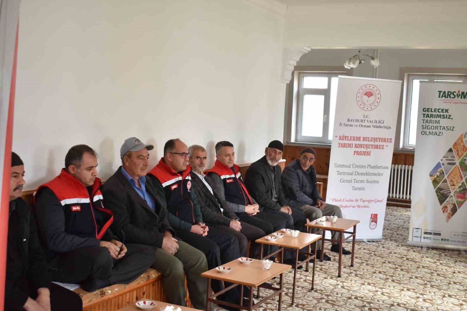 ‘Köylerde Buluşuyoruz, Tarımı Konuşuyoruz’ projesi kapsamında üreticilerle buluşmalar devam ediyor