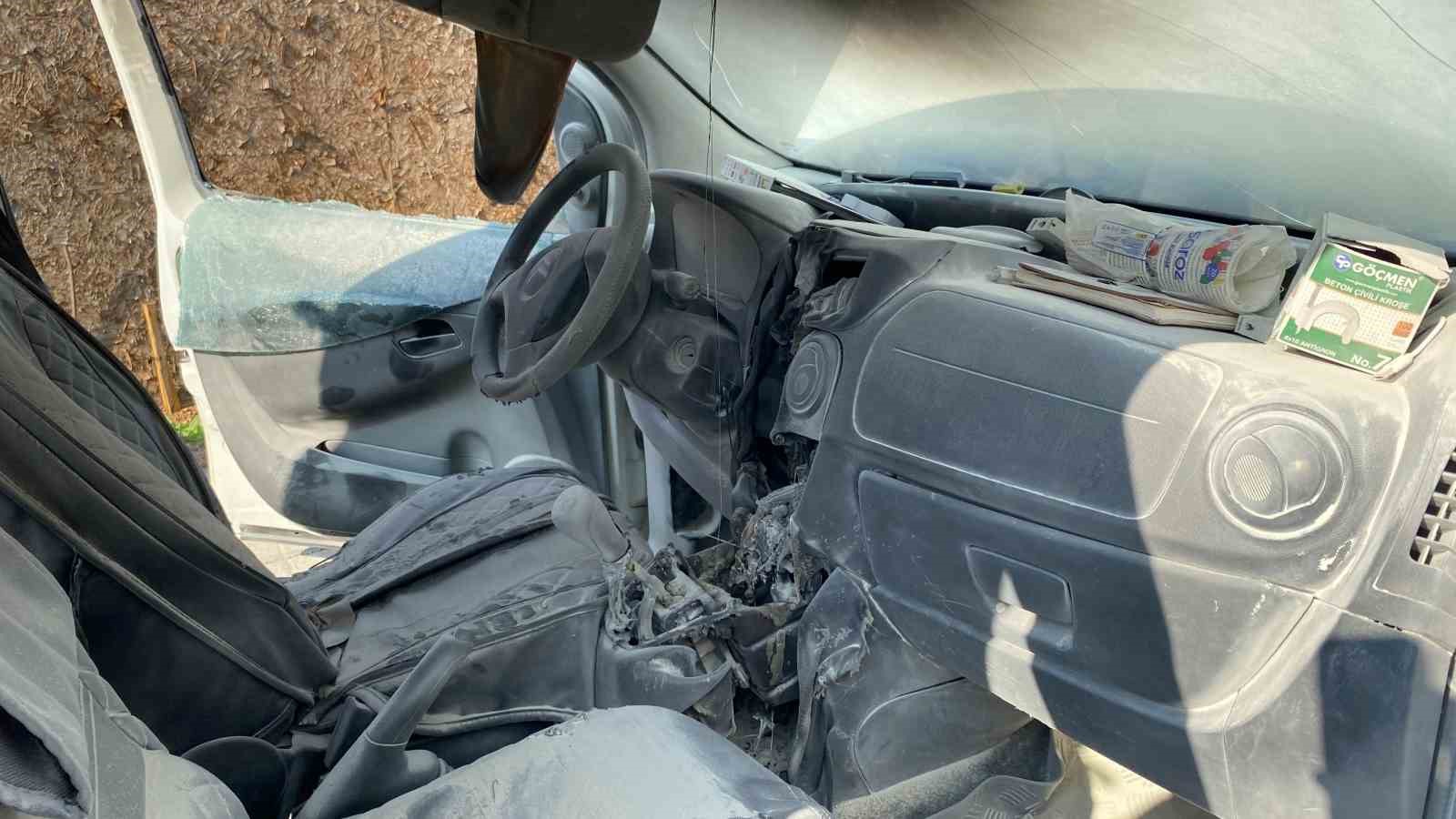 Vatandaşların dikkati faciayı önledi