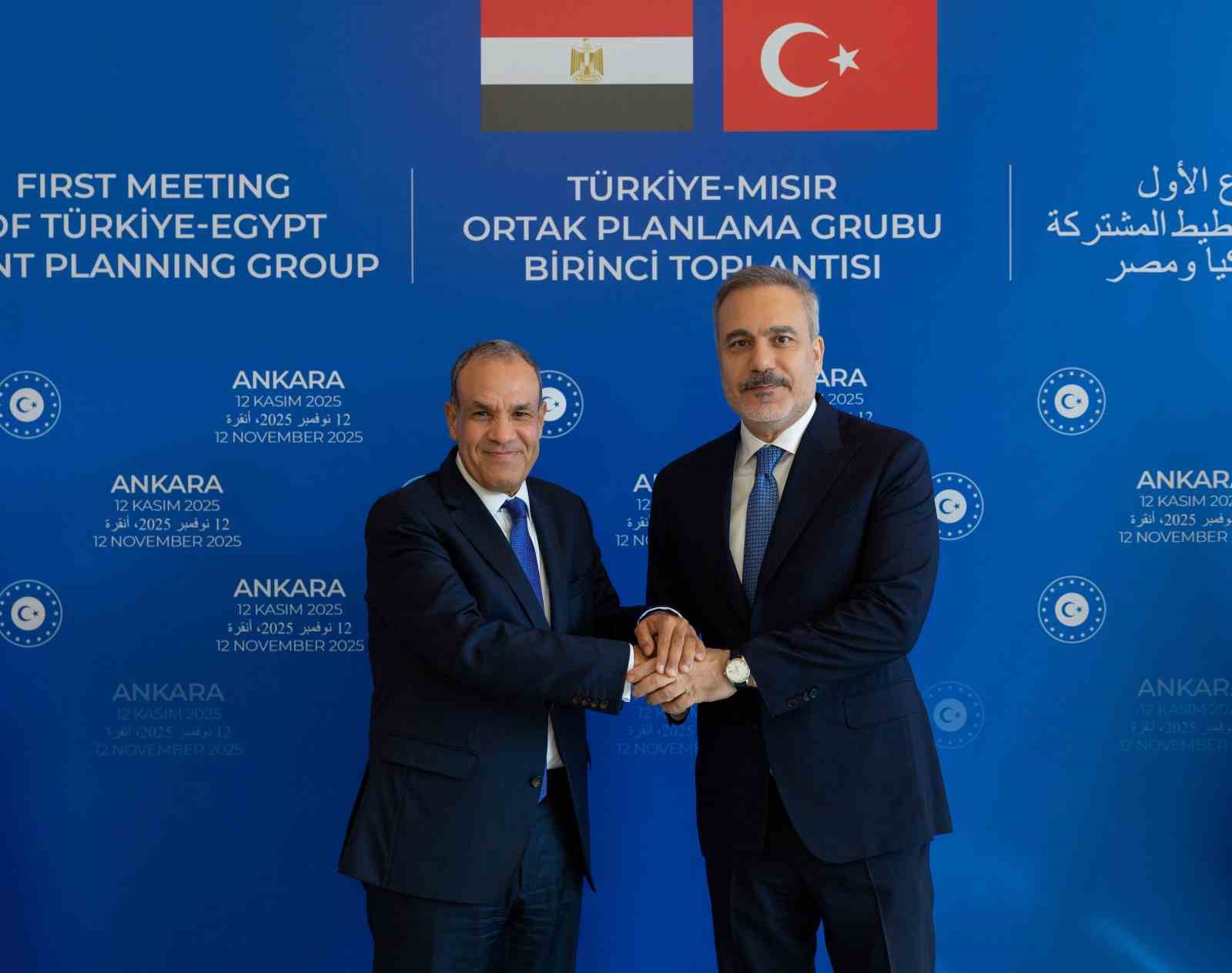 Türkiye-Mısır Ortak Planlama Grubu Birinci Toplantısı başladı